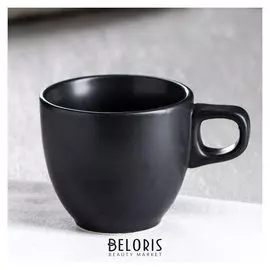 Кружка "Одесса" чёрная, матовая, 200 мл