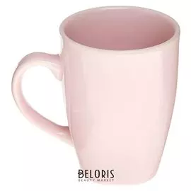 Кружка «Пастель», 280 мл, цвет розовый
