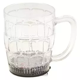 Кружка пивная, с подсветкой, 350 мл