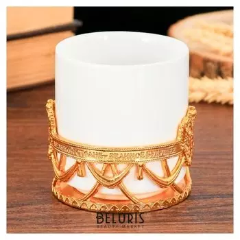 Кружка «Россия. герб», с металлическим декором, 150 мл