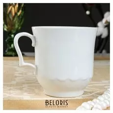 Кружка "Рубин", белая, 0,35 л