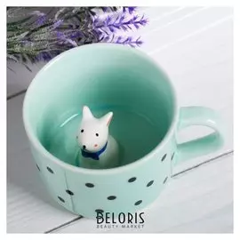 Кружка с фигуркой на дне «У меня всё хорошо», 220 мл