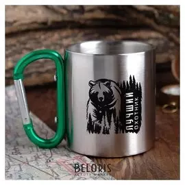 Кружка с карабином «Лучший охотник», 170 мл