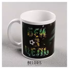 Кружка с сублимацией "Бей в цель", 300 мл