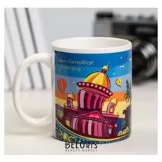 Кружка «Санкт-петербург. абстракции. ночь», 300 мл