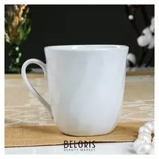 Кружка "Волна" белая, 0,25 л