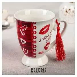 Кружка в подарочной коробке «Лав», 320 мл, рисунок