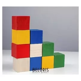 Кубики цветные (10 шт.)