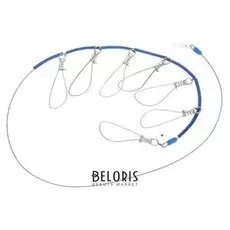 Кукан металлический трос 7-ми карабиновый