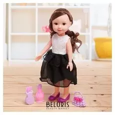 Кукла Даша в платье с аксессуарами