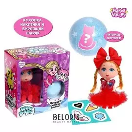 Кукла и соль для ванны с питомцем Wow Pops, цвет фиолетовый