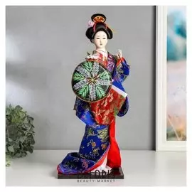 Кукла коллекционная "Гейша с веткой сакуры"