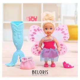 Кукла-малышка Сказочная 3 в 1 с аксессуарами