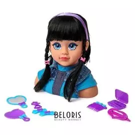 Кукла-манекен для создания причесок «Ида» с аксессуарами
