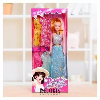 Кукла модель «Лера» с набором платьев