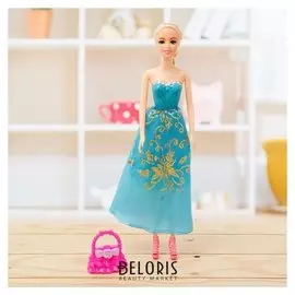 Кукла модель Лиза в платье с аксессуарами
