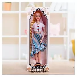 Кукла модель шарнирная "Оля" в платье