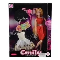 Кукла модница с нарядами