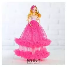 Кукла на подставке Принцесса в шляпке