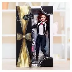 Кукла шарнирная с аксессуарами Топ-модель