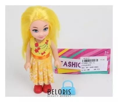 Куколка с желтыми волосами