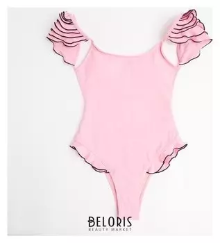 Купальник слитный Minaku "Summer Rose", размер 48, цвет розовый