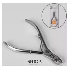 Кусачки маникюрные для кутикулы, 10,2 см, длина лезвия - 7 мм, цвет серебристый