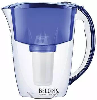 Кувшин-фильтр для очистки воды АКВАФОР "Престиж А5", 2,8 л, со сменной кассетой, синий