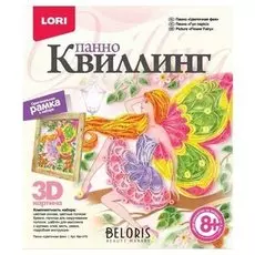 Квиллинг Панно "Цветочная фея"