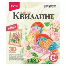 Квиллинг Панно "Райская птица"