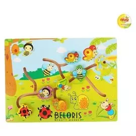 Лабиринт логический Весёлые букашки