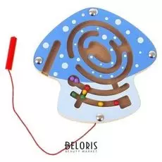 Лабиринт магнитный малый Грибочек