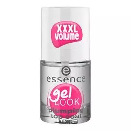 Укрепляющее верхнее покрытие с гель-эффектом Gel look plumping top coat