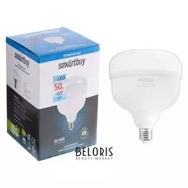 Лампа Cветодиодная Smartbuy, НР, E27, 50 Вт, 6500 К, холодный белый