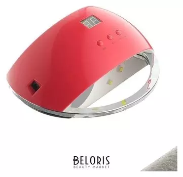 Лампа для гель-лака Luazon Luf-22, Led, 48 Вт, 220 В, 21 диод, таймер 30/60/99 сек., красный
