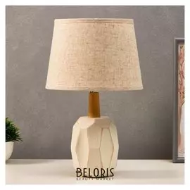 Лампа настольная 16180/1 Е14 40вт белый 22х22х36 см