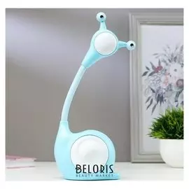 Лампа настольная 1671/1 LED 3Вт 2 режима+ночник USB АКБ 7х11х28,5 см