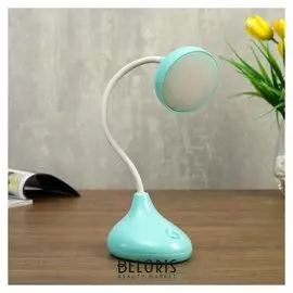 Лампа настольная 23765/1 LED 4Вт USB АКБ синий 10х8х32 см