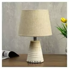 Лампа настольная 320619/1 E14 40вт кремовый 19,5х19,5х32 см
