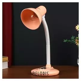 Лампа настольная 58071/1pk E27 40вт розовый 15х15х40см