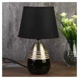 Лампа настольная 7515129tl/1 E14 40вт черный-золото 19х19х29,5 см