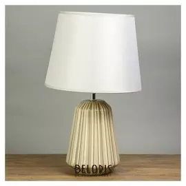 Лампа настольная "Галатея" серая дымка 1х40w Е14 40х25х25 см