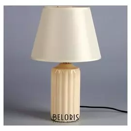 Лампа настольная "Галия" бежевый 1x40w E14 25x25x39,5 см