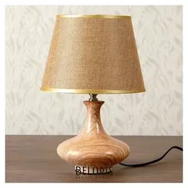 Лампа настольная керамика Е14 40вт 220в "Орфей" под мрамор 34х22,5х22,5 см