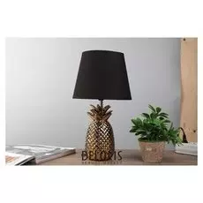 Лампа настольная с абажуром "Ананас" Е14 золото 20х20х36,5 см