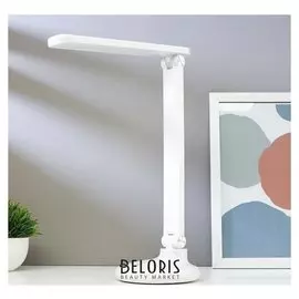 Лампа настольная сенсорная 16099/1 LED 3Вт USB АКБ 3 режима белый 25х12,5х34,5 см