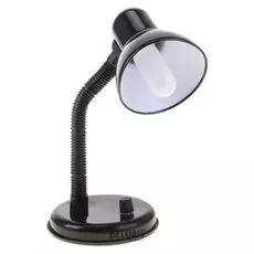 Лампа настольная, светорегулятор "Ночь", чёрная