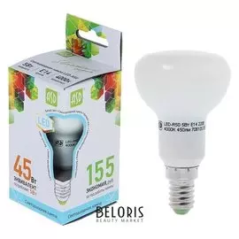 Лампа светодиодная ASD Led-r50-standard, е14, 5 Вт, 230 В, 4000 К, 450 Лм