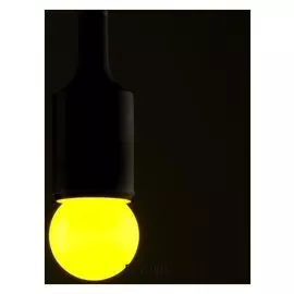 Лампа светодиодная декоративная Luazon Lighting, G45, е27, 1,5 Вт, для белт-лайта, желтый