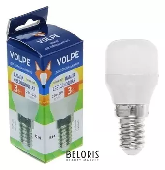 Лампа светодиодная для холодильников Volpe, 3 Вт, е14, 3000 К